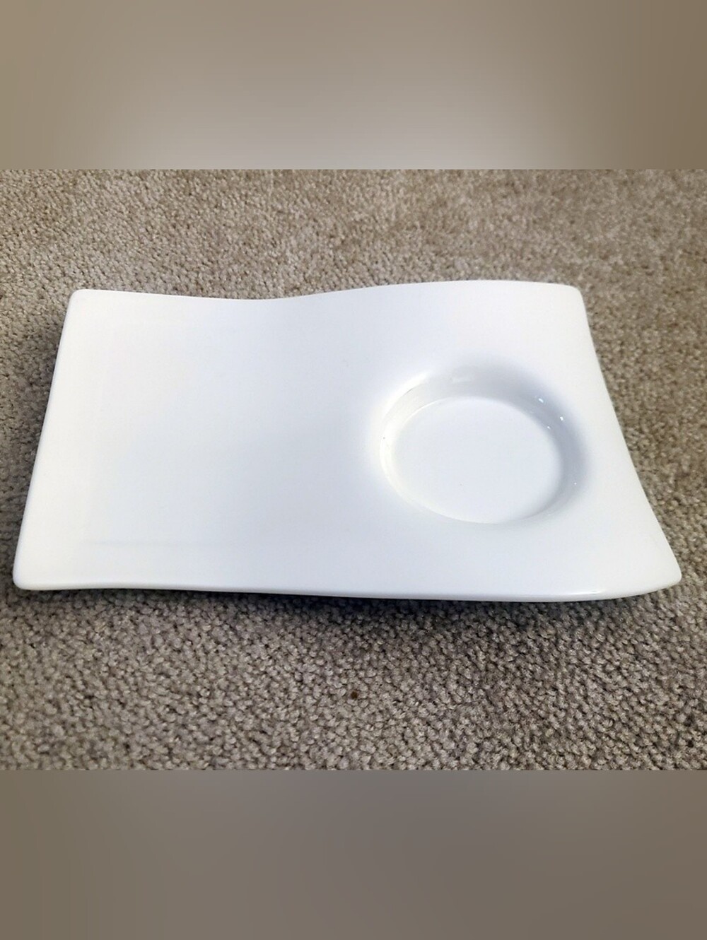 Villeroy & Boch - New Wave Collection - Premium Porcelain Snack Plate Tray